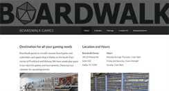 Desktop Screenshot of boardwalk-games.com